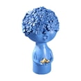 thumbnail image 3 of simhoa Creative Character Statue Artwork Tabletop Ornament for Office Shelf Bedroom Blue, 3 of 8