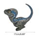 thumbnail image 4 of Adorno de jardín multicolor de dinosaurio Adorno Artesanía de resina Wmkox8yii  HKAHFKAH1176, 4 of 6