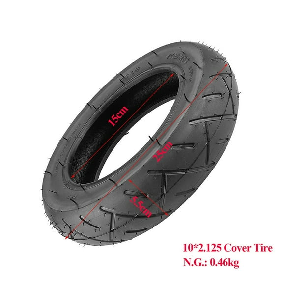 QIFEI 10X2125 Electric Scooter Tire 10 Inch 120G Tire