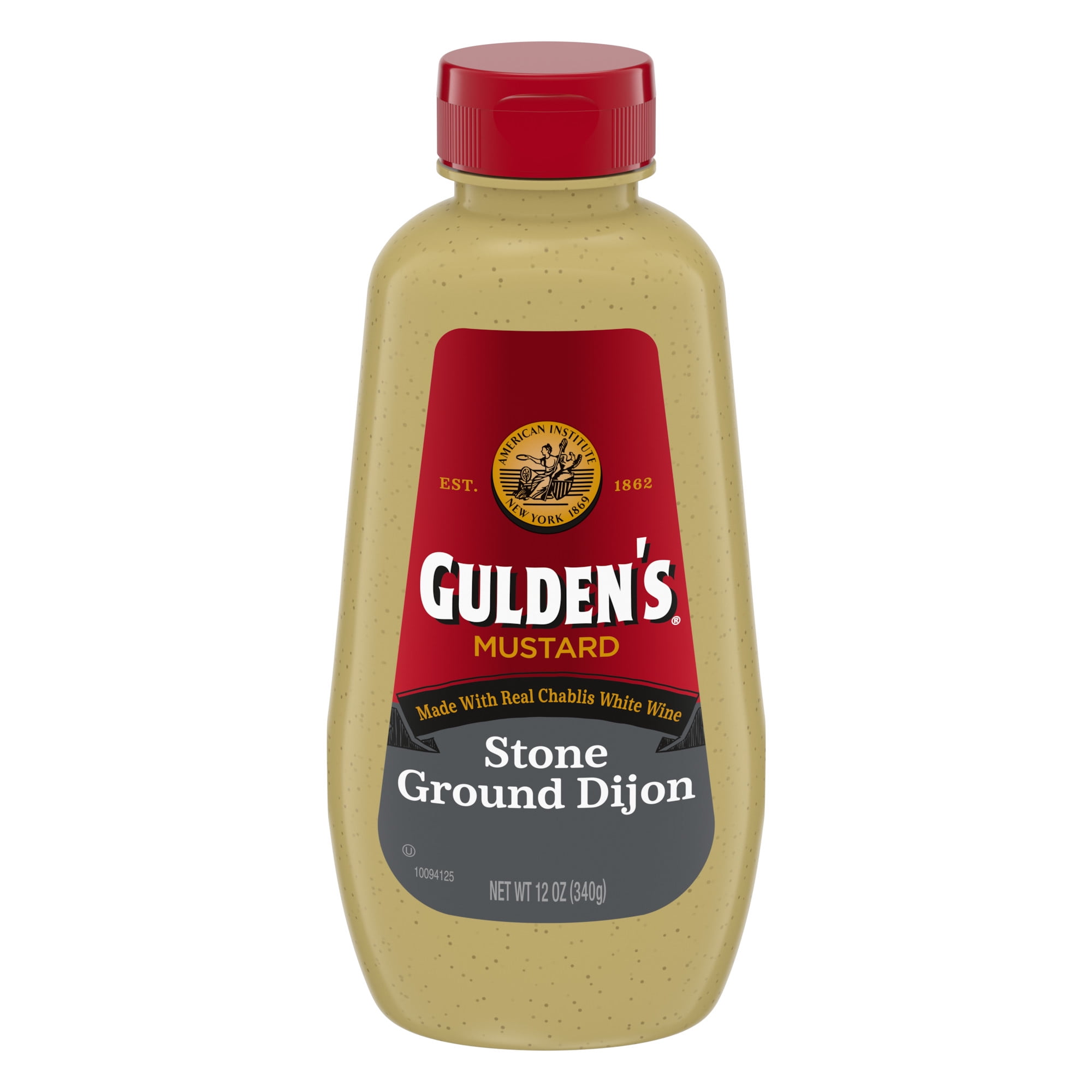 Gulden's Premium Spicy Brown Mustard, Versatile & Zesty, 24 oz