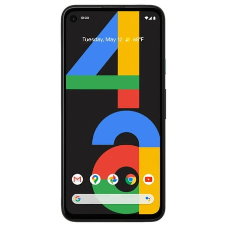 Pre-Owned Google Pixel 4A G025J 128GB Verizon Unlocked 5.81" OLED Display 6GB RAM Smartphone - Black (Good)