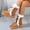 Camel, variant on Women's Winter Faux Fur Trim Snow Boots, Platform Faux Suede Lace-Up Warm Outdoor Boots
