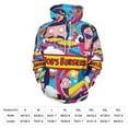 thumbnail image 7 of Bob's Burgers Hoodie 3D Print Pullover Hooded Long Sleeve Sweatshirts Tops Blouse with Pocket for Mens Womens, 7 of 7