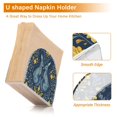 thumbnail image 5 of Yayeee Napkin Holder for Table Set of 2 Kitchen Paper Tissue Organization, Yellow Forest Pattern, 5 of 8