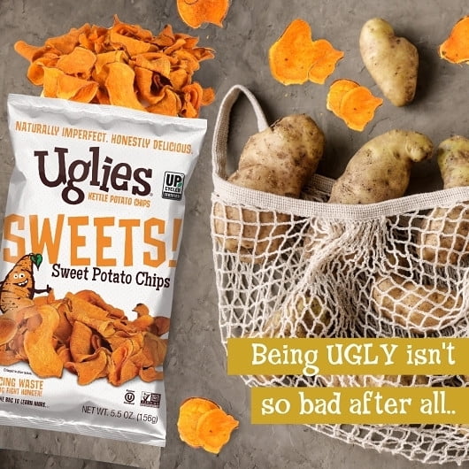 Uglies Sweet Potato Kettle Chips, 5.5 Ounce, 12 Per Case