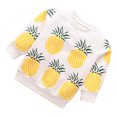 thumbnail image 3 of Kids Girl Hoodie Children Fruit Pattern Round Neck Pullover Sweatshirt, 3 of 12