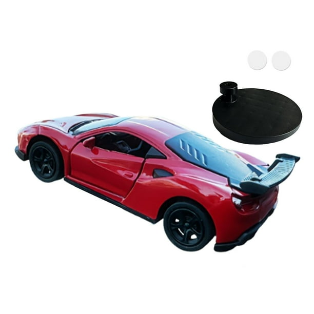 Modelo de coche de juguete, accesorios interiores de coche, 1:64, regalo decorativo de cumpleaños universal. Rojo