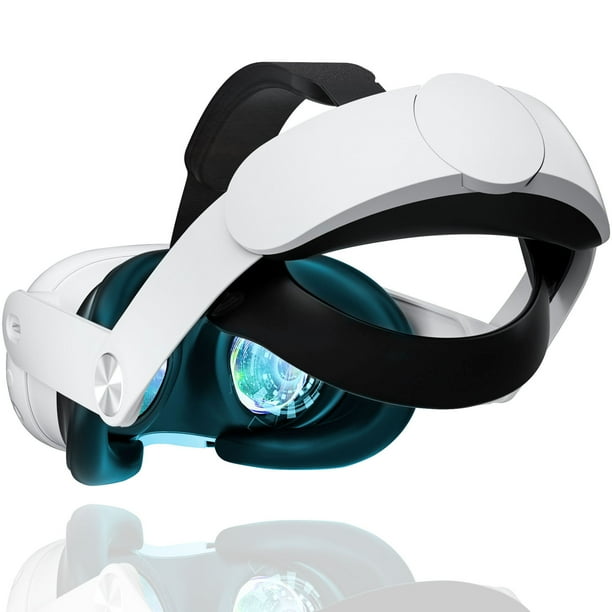 Soporte para gafas de realidad virtual Meta Quest 3 y 3S: cómoda correa para la cabeza reemplazable y ajustable. Accesorios de realidad virtual para una experiencia inmersiva mejorada
