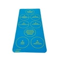 thumbnail image 4 of GoZone Kids 4mm Printed Toss & Go Activity Mat – 24" x 54" – Blue/Yellow, 4 of 9