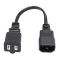 thumbnail image 1 of Power Adapter Cord, Wearable Standard IEC320 C14 To 1 15R Cord Universal Tensile  For Projector, 1 of 8