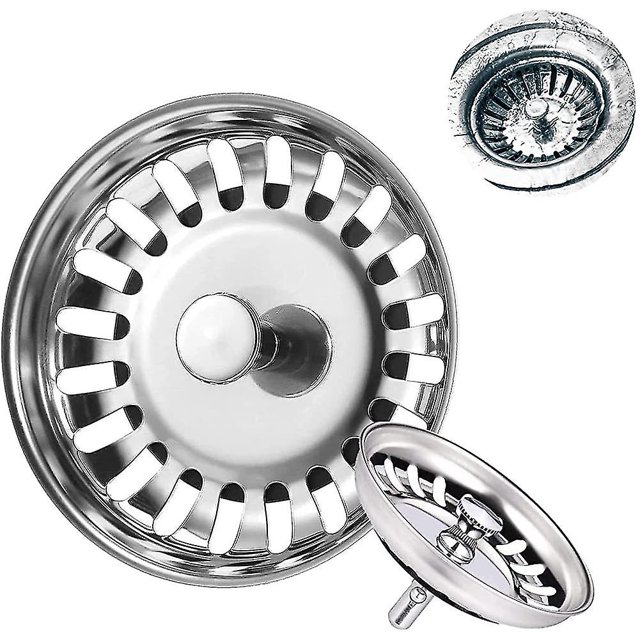 Fregadero de cocina, Fregadero de cocina, 2 paquetes de tapones de baño universal, 11 kaili Sencillez