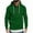 Mens Sweatshirts & Hoodies Green, variant on Big & Tall Hoodies for Men Plus Size S-4X Pullover Fleece Lined Sweatshirts with Pocket and Zipper Casual Long Sleeve Solid Thermal Warm Hoodie Tops