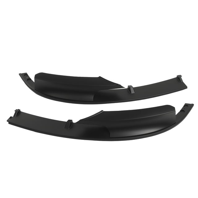 Front Bumper Lip,2Pcs Front Bumper Splitter Car Bumper Protector Front Chin Lip Power Packed Performance