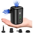 thumbnail image 1 of Electric Inflator Pump 4000mah, Air Pump Battery Inflatable Air Mattress Pump,with 4 Air Jets, 1 of 4