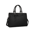 thumbnail image 1 of Bolsas Xtellar De Mujer 15.6 Pu Bolsa Para Laptop Impermeable Acabado De Los Herrajes Oro Color Negro, 1 of 4