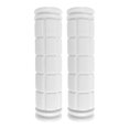 thumbnail image 2 of HHGBAD 2 Pcs Soft Rubber Bicycle Handlebar Cover with Non-Slip Texture, Comfortable and Resilient, Vibration Absorption Comfort Pads for Road and Mountainous Terrain, 4.72in, White, 2 of 3