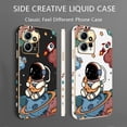 thumbnail image 4 of Funda De Lujo Con Revestimiento Para Xiaomi Redmi Note 12 12S 10 Pro 7 12 10S Astronauta De Dibujos Animados, 4 of 4