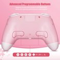 thumbnail image 3 of Mario Tennis Aces Game Disc and Upgraded Switch Pro Controller for Nintendo Switch/OLED/Lite, Wireless Switch Remote for PC/IOS/Android/Steam Pink, 3 of 10