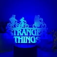 thumbnail image 3 of Stranger Things Night Light 3d Led Illusion Lamp With 16 Color Remote Control For Kids Bedroom Decorations Light -- Black Seat, 3 of 5