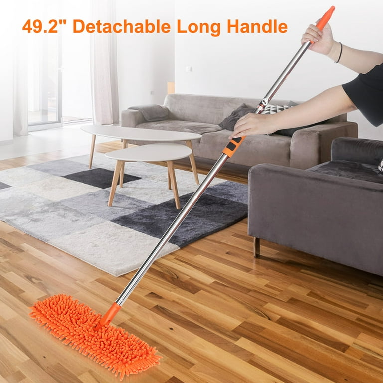 Microfiber Mops for Floor Cleaning, Double-Sided Flip Mop, Dust