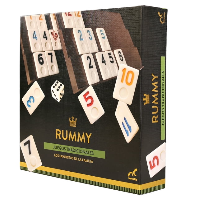 Juego de Mesa Rummy Jumbo,Juegos Clásicos y Tradicionales, Novelty Novelty Novelty
