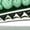 Green, variant on OADUKQ Parrot Perch Clip, Cotton Rope Bird Training Perch with Metal Clip, Small Birds on Shoulder or Cage, Green, 4.61 in