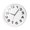 White, variant on SDFGTstore Artistic Floating Numerals Wall Clock Easy Reading Display Battery Operated Gift