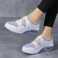 thumbnail image 5 of kamemir Womens Fashion Sneakers Women Atheltic Sport Running Shoes Lightweight Casual Walking Sneakers(Purple,9), 5 of 6