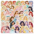 thumbnail image 2 of 100 Pcs Ariel Princess Stickers Mixed Pack Trendy Various Manga Stickers Vinyl Decals for Water Bottle Kindle EBook Laptop Phone Notebook for Anime Lover Teens Adults Unique Designs, 2 of 4