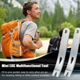thumbnail image 7 of 8 Pieces Mini Pry Bar Stainless Steel Flat Multifunction Small Crowbar Survival Opener Tool Set, 7 of 7