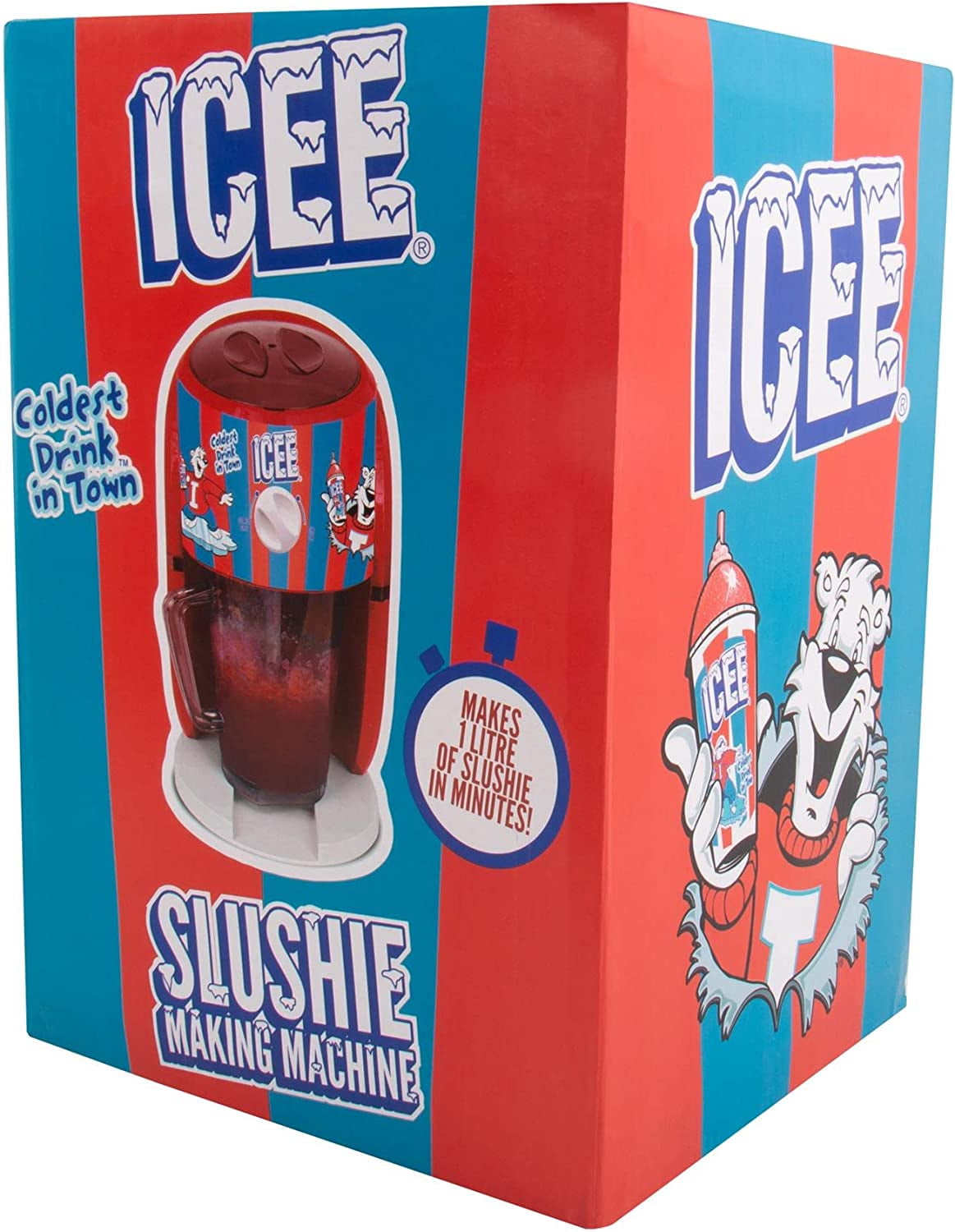 ICEE Snow Cone  – Officially Licensed Ice Shaver & Slushie Maker for Kids & Adults