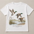 thumbnail image 3 of Mallard Duck Graphic T-Shirt, Unisex Wildlife Bird Illustration Tee, 3 of 8