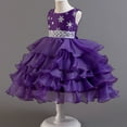 thumbnail image 2 of Girl Christmas Tutu Dress Tulle Birthday Party Wedding Formal Princess Ball Gown, 2 of 5