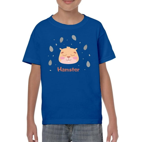 Cute Baby Hamster Face T-Shirt Juniors -Image by Shutterstock, Large