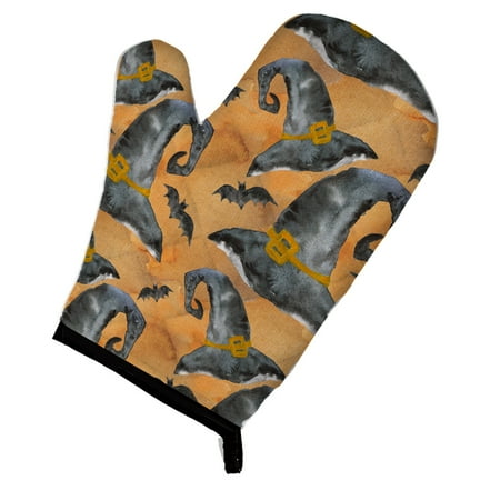 

Caroline s Treasures Watecolor Halloween Witches Hat Oven Mitt