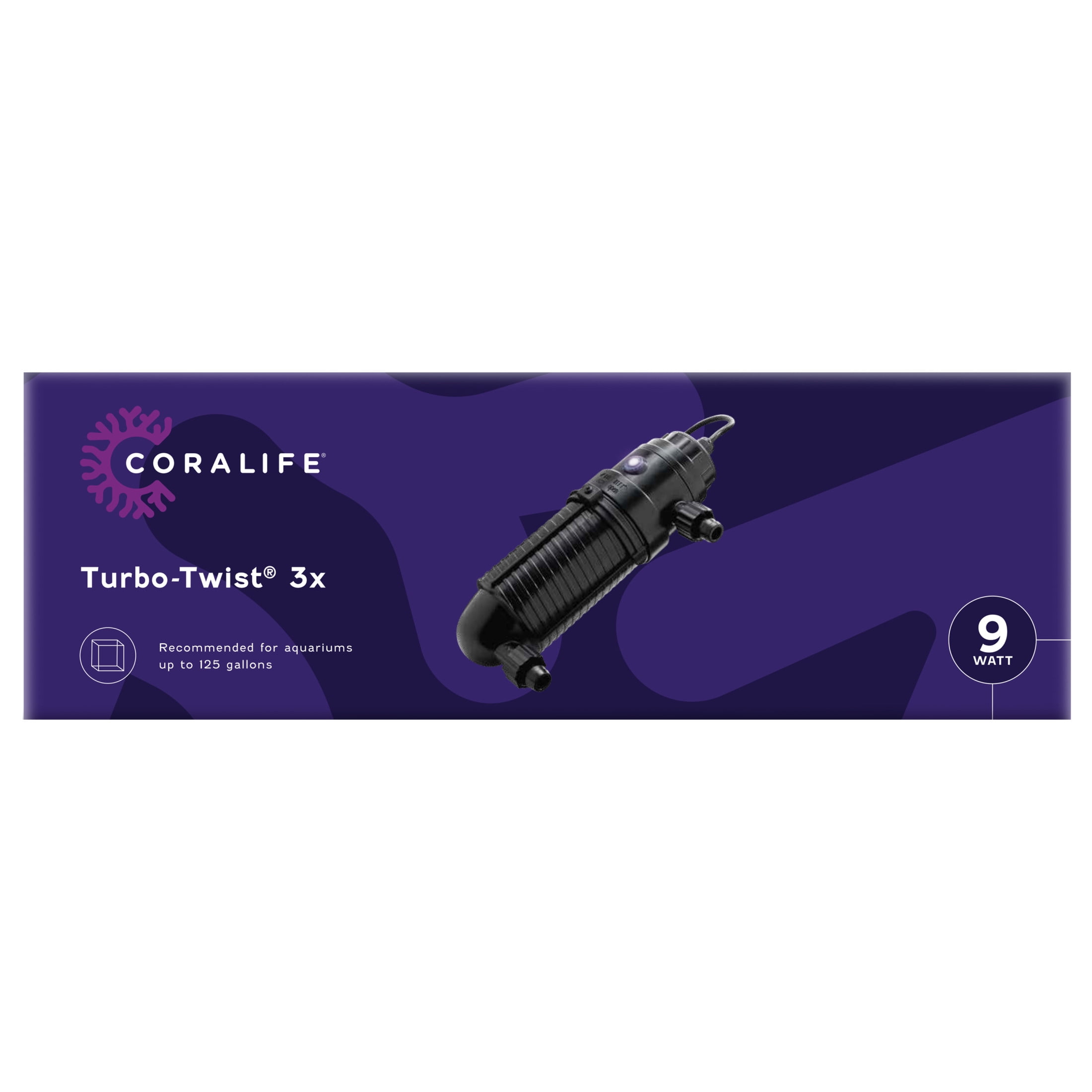 Coralife Turbo-Twist UV Sterilizer 12X, up to 500 Gallon Tank