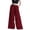 Burgundy, variant on SAWOBUUN Women High Waist Wide Leg Pants with Belt Pleated Flowy Palazzo Elegant Casual Pants with Pockets