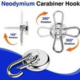 12 Pack Strong Hooks, 60LBS Heavy Duty Hooks Strong