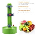thumbnail image 3 of Éplucheur de Pommes de Terre Électrique Automatique Éplucheur de Légumes de Cuisine Réglable Vert, 3 of 5