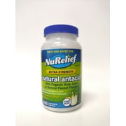NuRelief Extra Strength Natural Antacid - Calcium Carbonate USP 750 mg 100 Chewable tablets