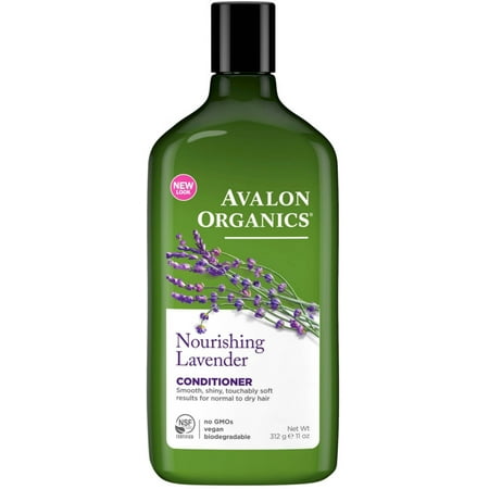 Avalon Organics Conditioner, Nourishing Lavender 11 oz (Pack of 2)
