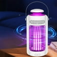 thumbnail image 1 of Trampa eléctrica portátil Fiudx para mosquitos lámpara LED USB para interiores y exteriores, 1 of 7