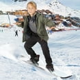 thumbnail image 6 of Toumett Kids Snow Hiking Cargo Waterproof Fleece Lined Black Boys Pants, 6 of 7
