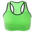 thumbnail image 1 of Ropa interior deportiva de malla sin costuras de una pieza sin montura para mujer, sujetador de chaleco de secado rápido para yoga y correr para mujer, 1 of 1