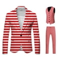 thumbnail image 2 of Men's 2-Piece Formal Suit Vest and Trousers Set, Slim Fit Business Wedding Party Celebration Suit for Men, 2 of 4