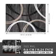 thumbnail image 2 of ChakmeOne 5x7 Washable Rug for Living Room Modern Abstract Area Rug Low Pile Non Slip for Home Office & High Traffic Areas, 2 of 7