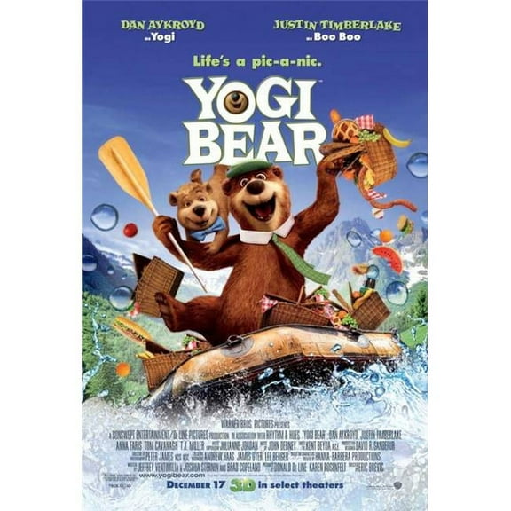 Posterazzi Yogi Bear Movie Poster - 27 x 40 in.