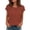 Coffee, variant on T Shirts for Women 2026 Summer Short Sleeve Crewneck Ribbed Dressy Casual Office Work Tshirt Womens Tees