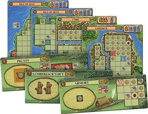 A Feast for Odin Strategy Board Game: The Norwegians Expansion for Ages 14+, from Asmodee