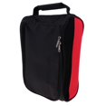 thumbnail image 3 of Bolsa de viaje portátil para zapatos deportivos de golf Sharpla con cremallera Lado Negro Rojo Neto, 3 of 8